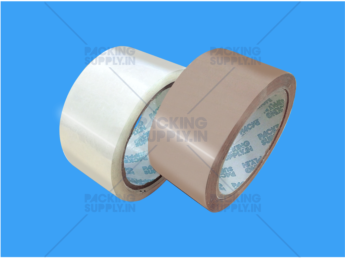 Transparent & Brown Adhesive BOPP Tapes