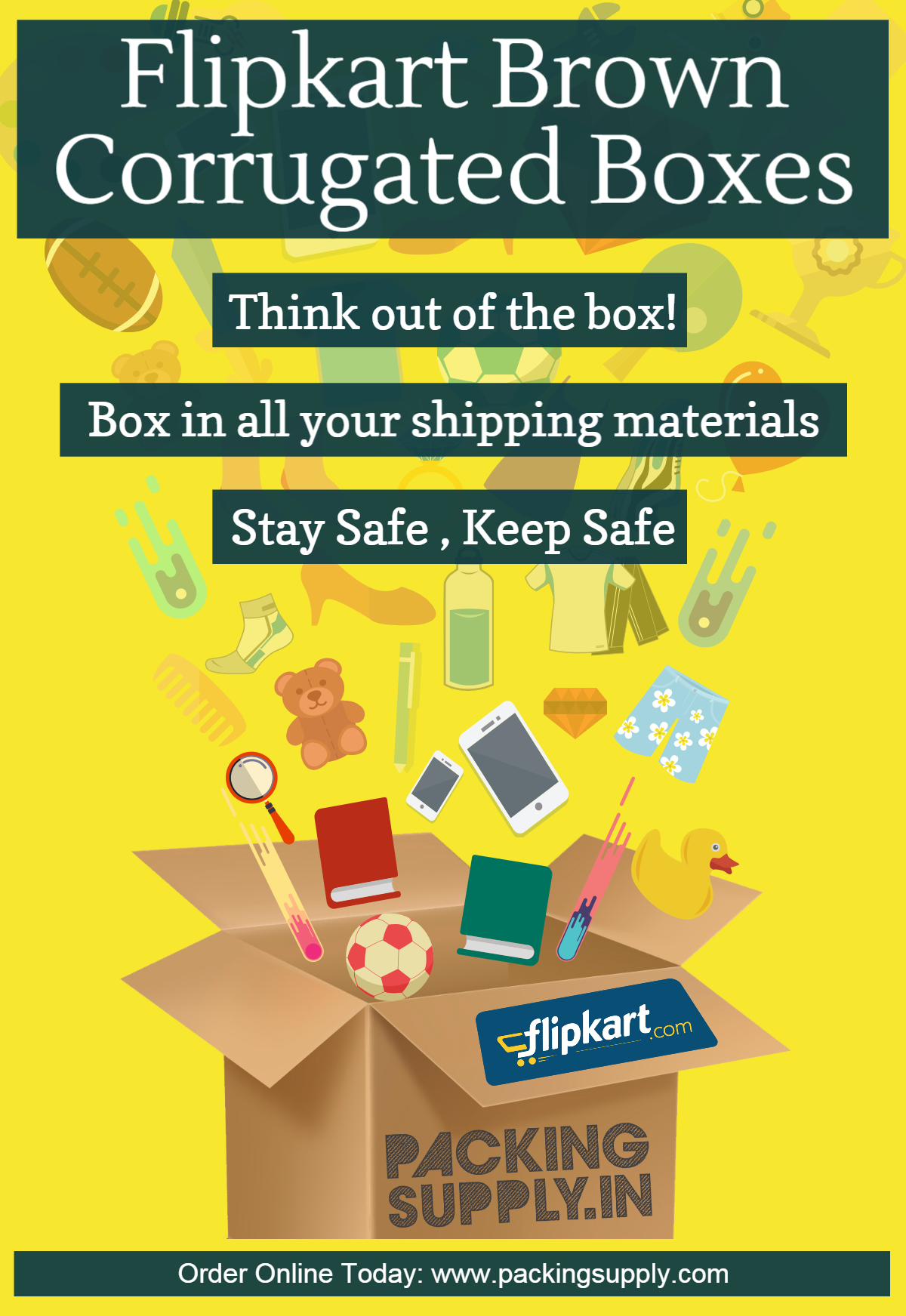 Flipkart Corrugated Box shop online