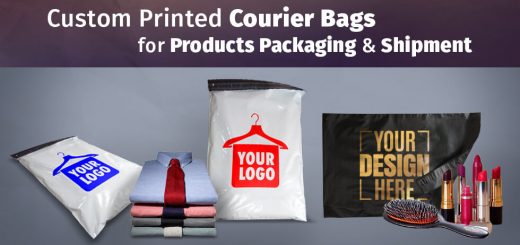 Custom Screen Printed Courier Bags