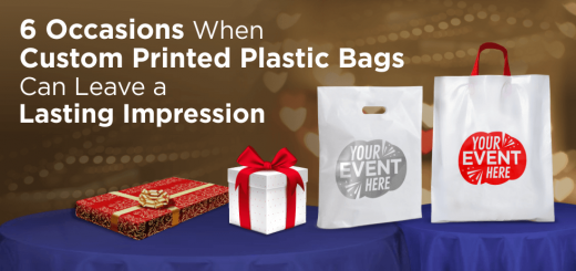 6 Occasions When Custom Printed Plastic Bags