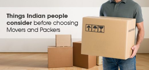 Things to consider before choose packers & movers