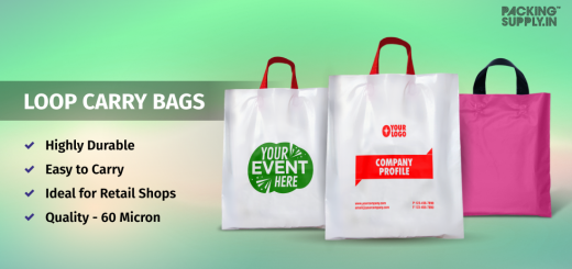 Customized Retail Carry Bags For Exhibition & Promotion