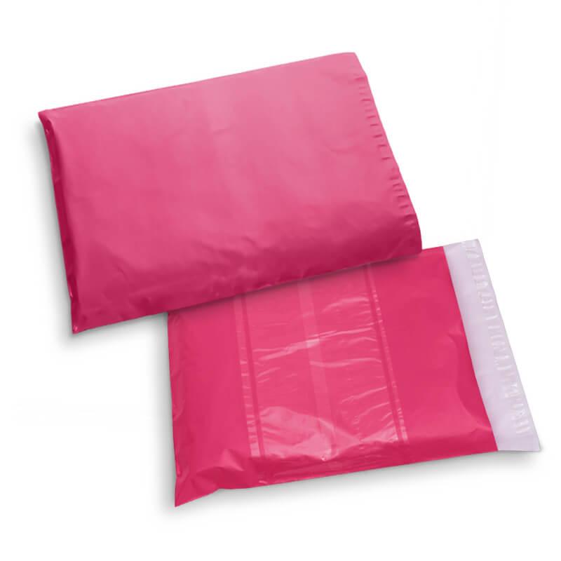 Baby Pink Color Plastic Courier Packaging Bags u0026 Mailers With POD Jacket